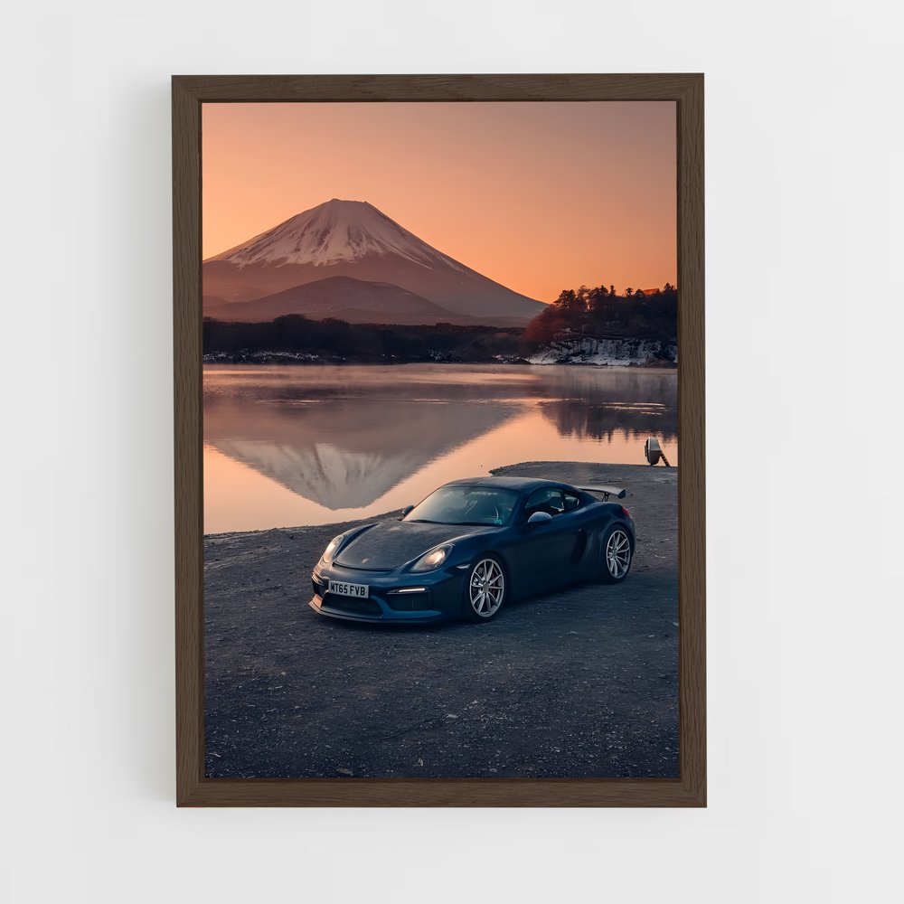 Poster L'Éclat du Cayman – affiche Porsche (vue 5)